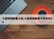 十部顶级耐看小说,十部顶级耐看小说评分99